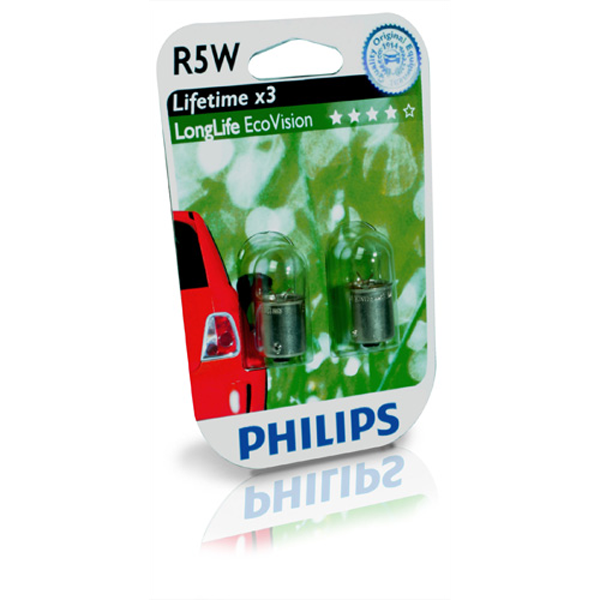 R5w longlife ecovision12v 5w ba15s
