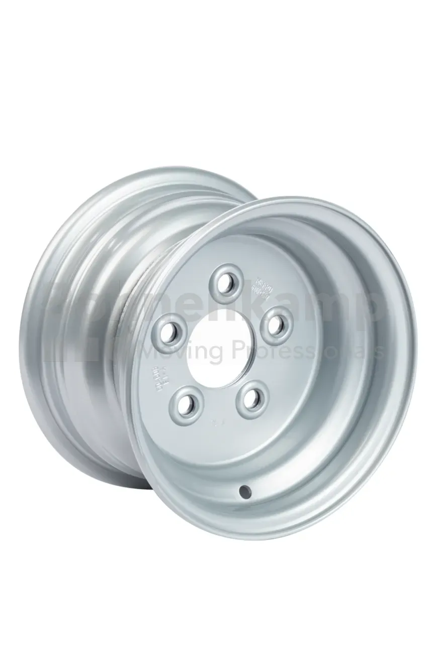 Fælg 7.00Ix12 4/60/100 ET-5 Sølv Ø14,5