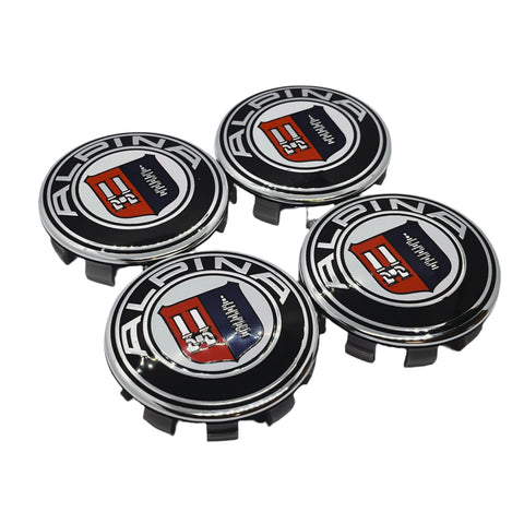 BMW 'ALPINA' centerkapsler, sæt med 4 stk - 68 mm
