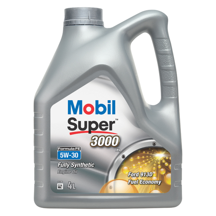 Mobil Super3000 X1F-FE, 4ltr. 5W30 olie