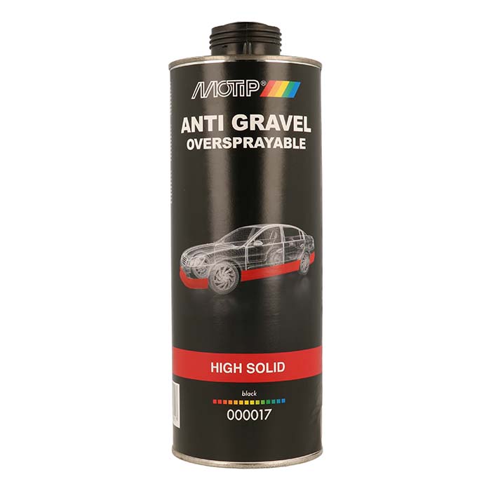 Motip Sort undervognsbeskyttelse ekstra fast 1000ml.