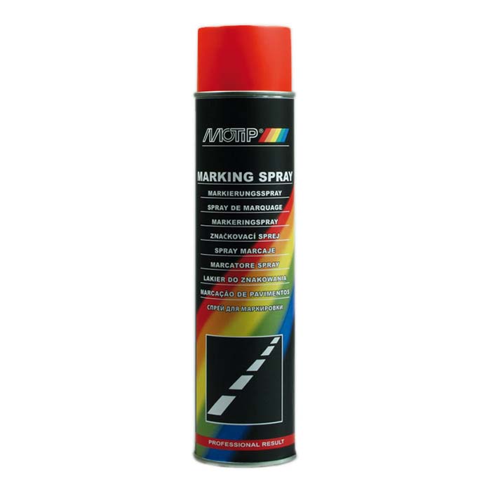 Motip Rød markeringsspray 600ml