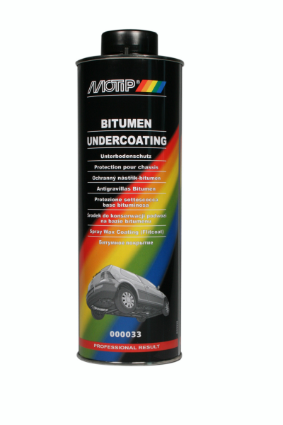 Motip Sort undervognsbeskyttelse 1 kg.