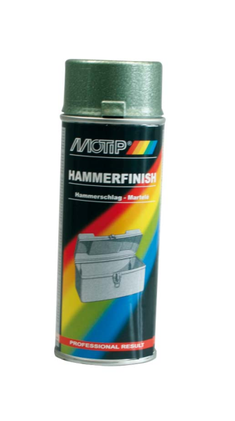 Motip Hammerlak spray grøn 400ml.