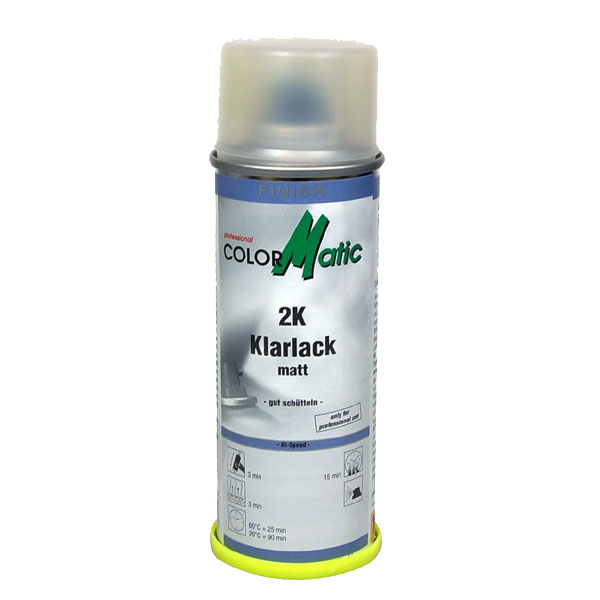 ColorMatic klarlak 2K. satin mat 200ml.