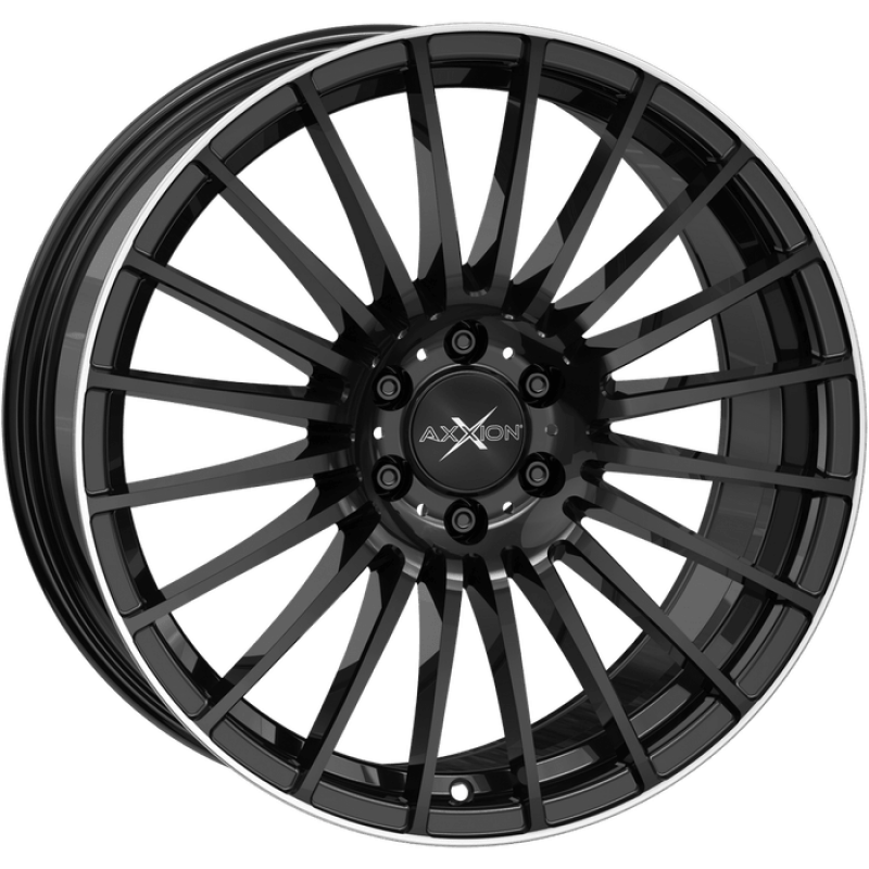 AXXION AX5 Excess Schwarz glanz lackiert mit hochglanzpoli