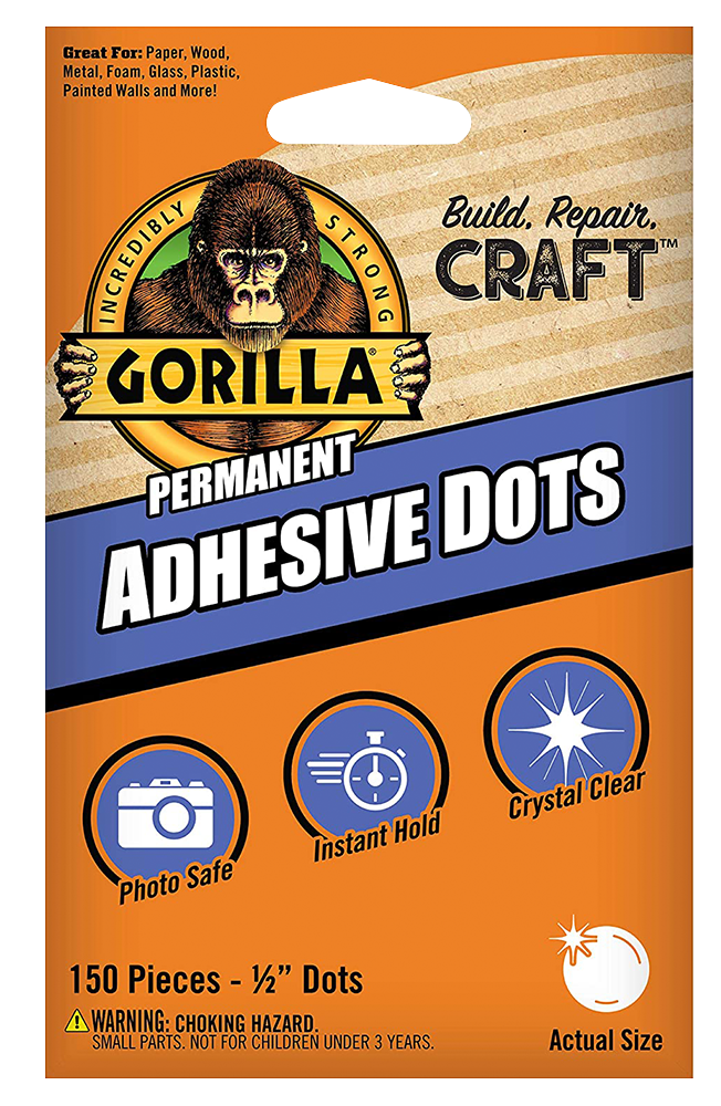 Gorilla Permanent Adhesive Dots