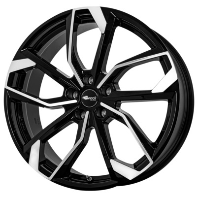 RC-DESIGN RC34 schwarz front-poliert