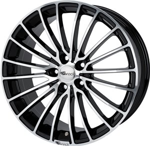 BROCK B24 schwarz front-poliert
