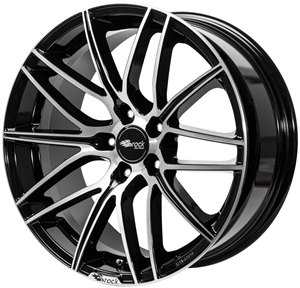 BROCK B34 schwarz front-poliert