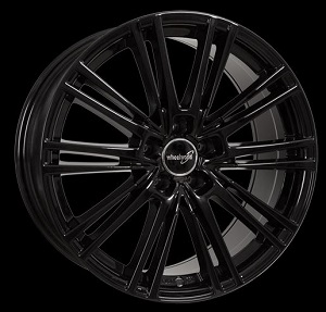 WheelWorld WH18 Schwarz gl?nzend lackiert