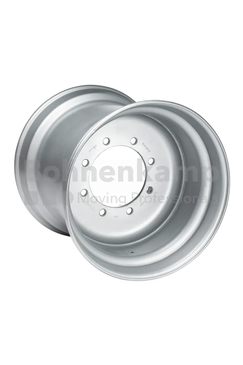 Fælg 20.00x22.5 H2 8/221/275 ET0 Sølv Ø21,5