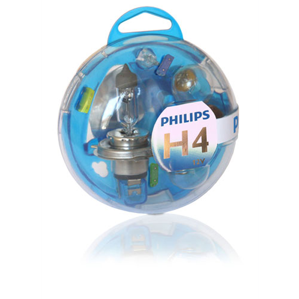 Philips h4 reservepære kit