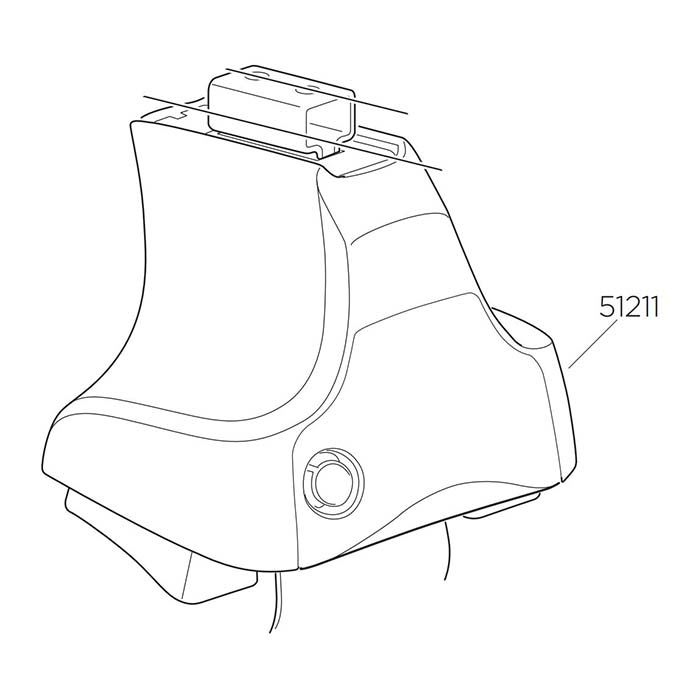 THULE LØS FOD 754