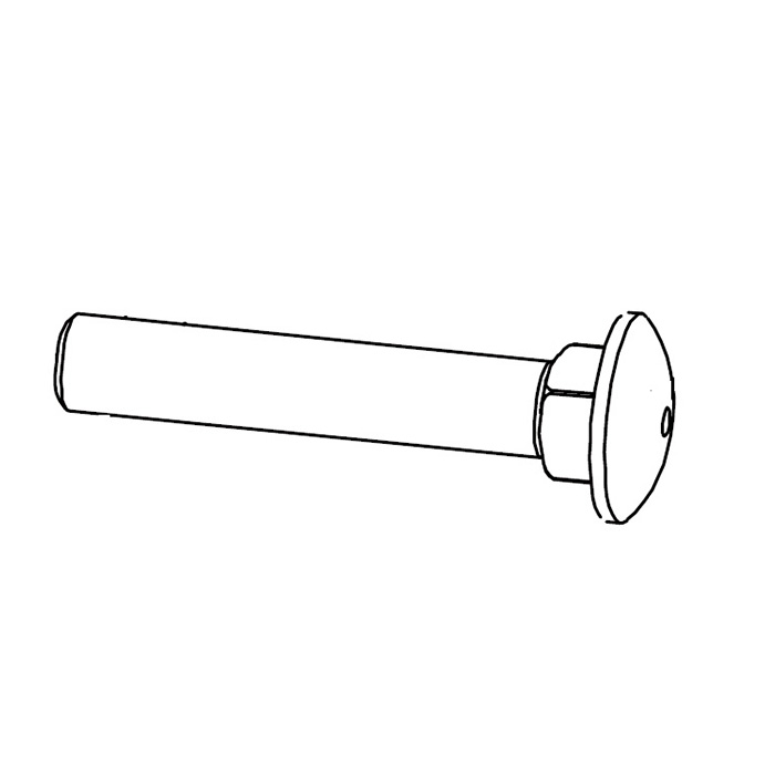 BuzzRack Carriage bolt M12x70mm