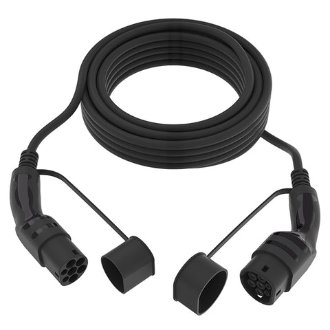 Ladekabel Type-2 16A 3-faset - 5 Meter