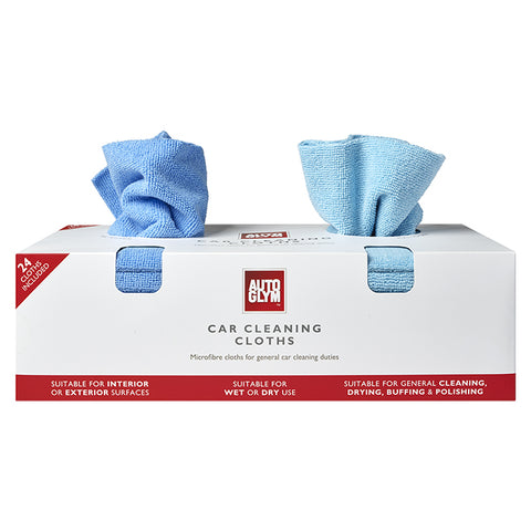 Autoglym Mikrofiberklude i kasse 250gsm 32x32cm - 24 stk