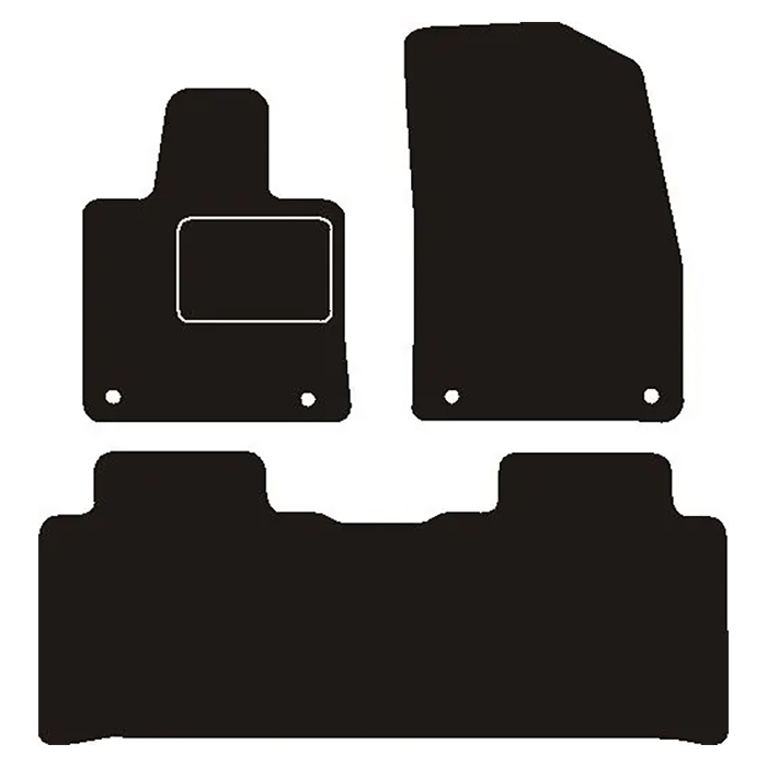 Måtter Xpeng G6 2022- Nålefilt