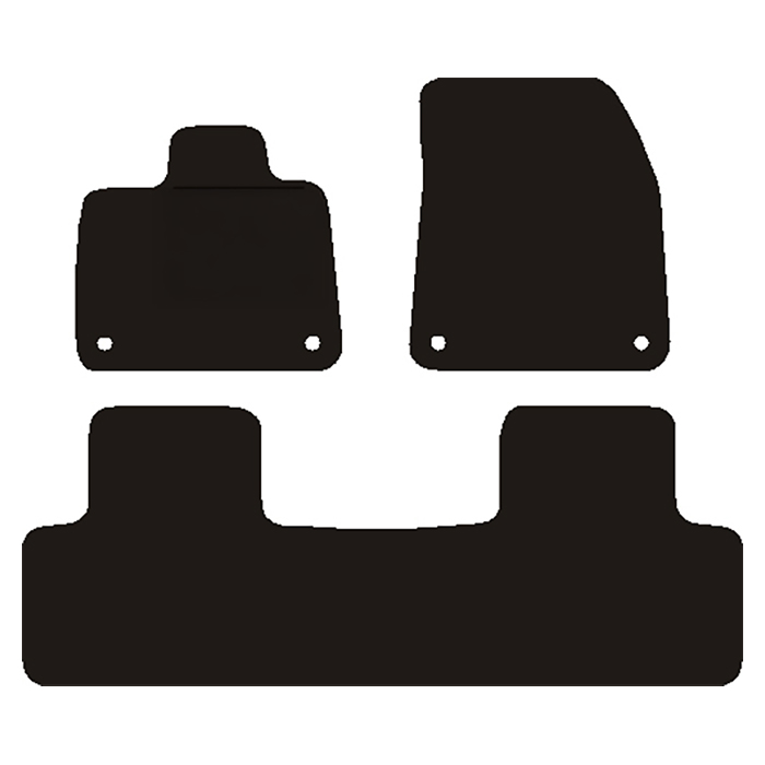 Bilmåtter Polestar 3 (P519) 2024- Velour
