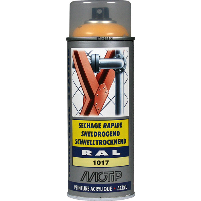 Motip Ral 1017 high gloss saffron yellow