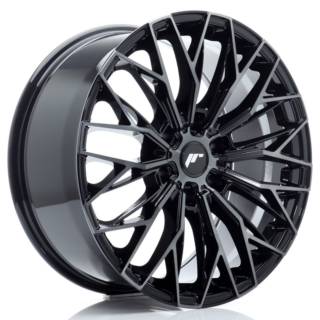 JR WHEELS JRX12 Black Machined w- Tinted Face Black Machined w/ Tinted Face