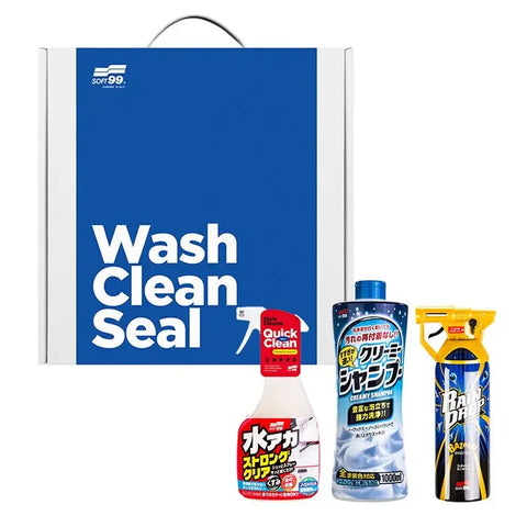 Soft99 Vask og Coating Kit - Sæt med 3 dele
