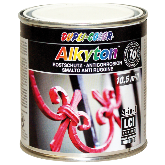 Dc alkyton  glatlak hvid 250ml