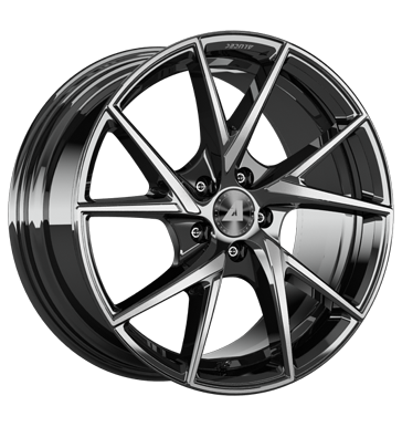 Alutec ADX.01 diamant-schwarz frontpoliert