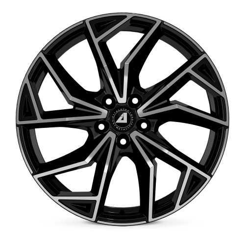 Alutec ADX.02 diamant-schwarz frontpoliert