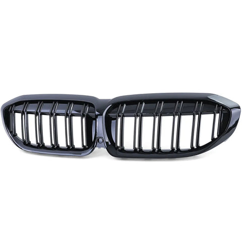BMW 3-serie G20/G21 Før Facelift - frontgrill nyrer - Sort højglans - Komplet