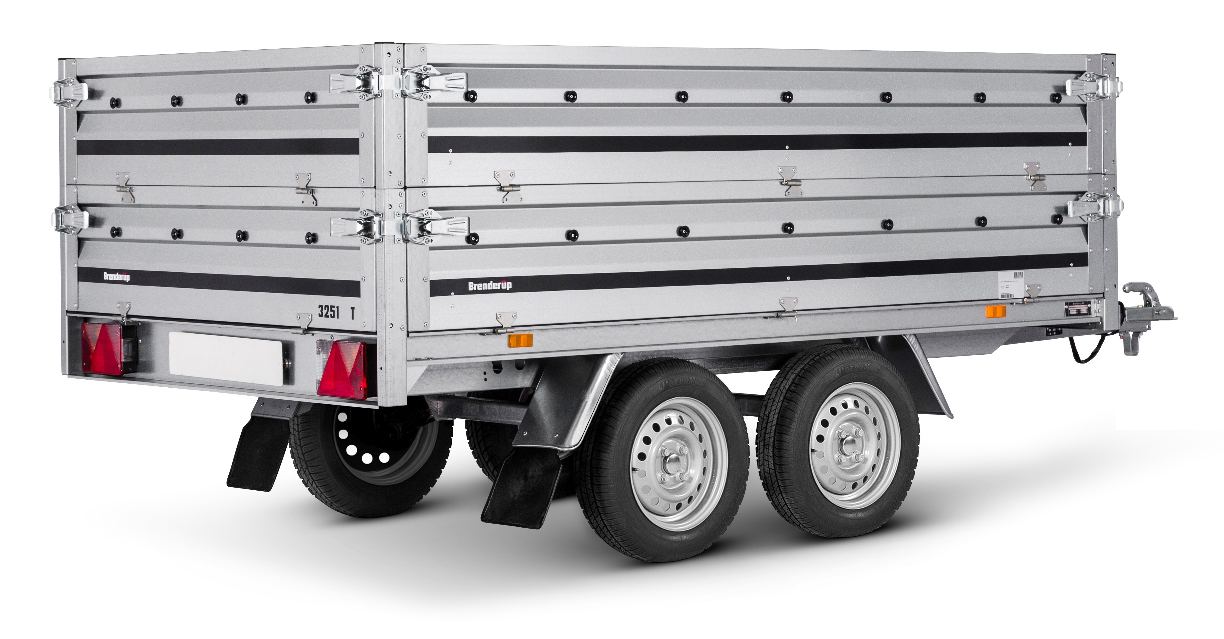 Ekstrasider til Brenderup model 3251