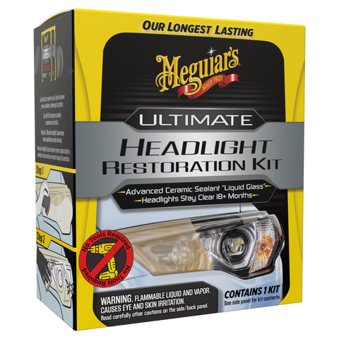 Meguiar's Lygtereparations Kit - Ultimate Headlight Restoration Kit