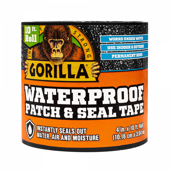 Gorilla Tape Vandfast Patch & Seal Black