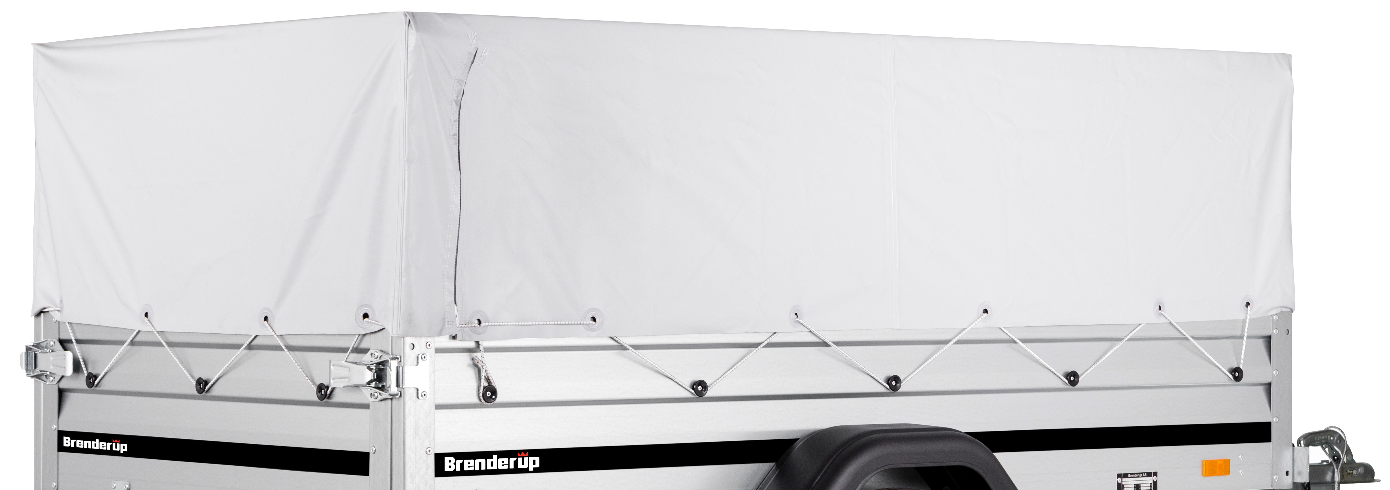Presenning til netsider/dob. Alusider Brenderup Model 1150
