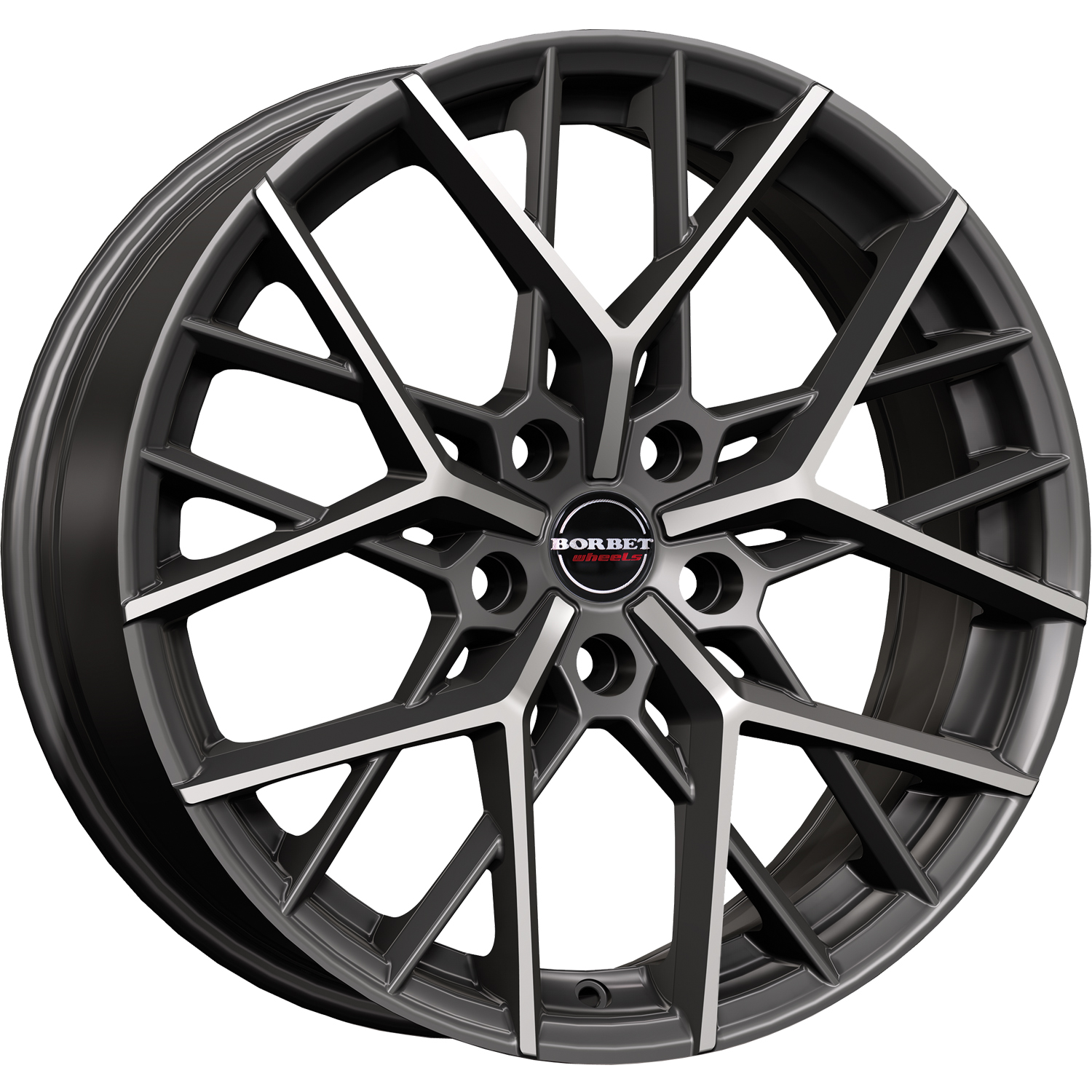 Borbet BY titan polished matt