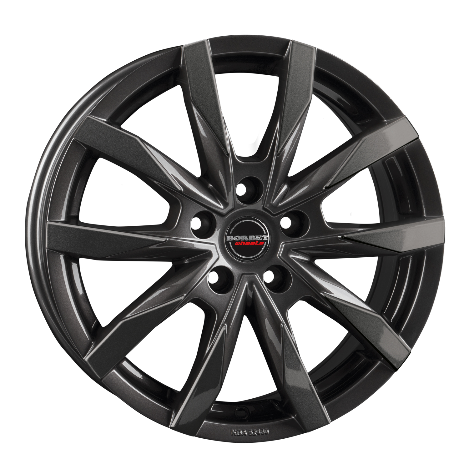Borbet CW5 mistral anthracite glossy
