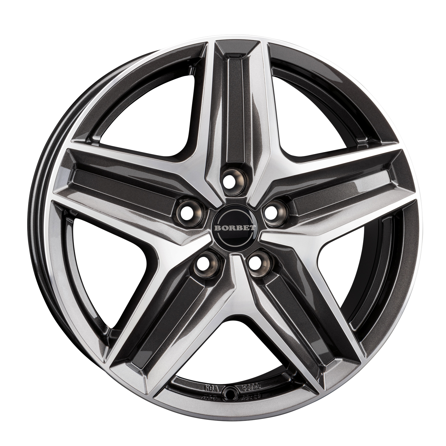 Borbet Cwz mistral anthracite glossy polished