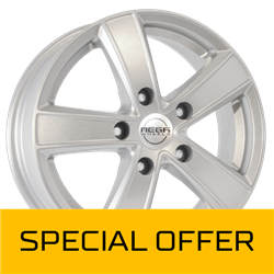 MEGA WHEELS Hercules 5 Silver
