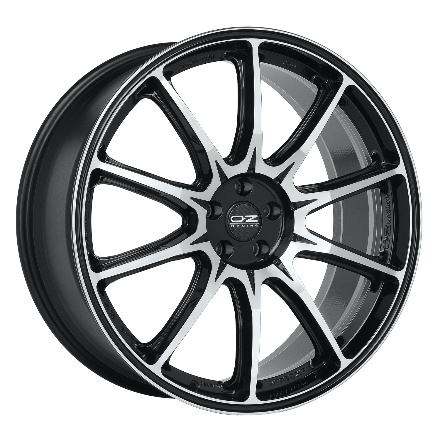 OZ Hyper xt hlt gloss black diamond cut