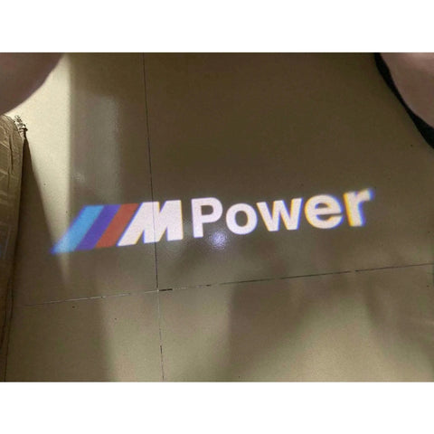 BMW M-Power dørlys, sæt med 2 stk