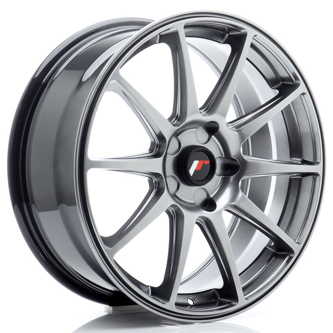 JR WHEELS JR11 Hyper Black Hyper Black