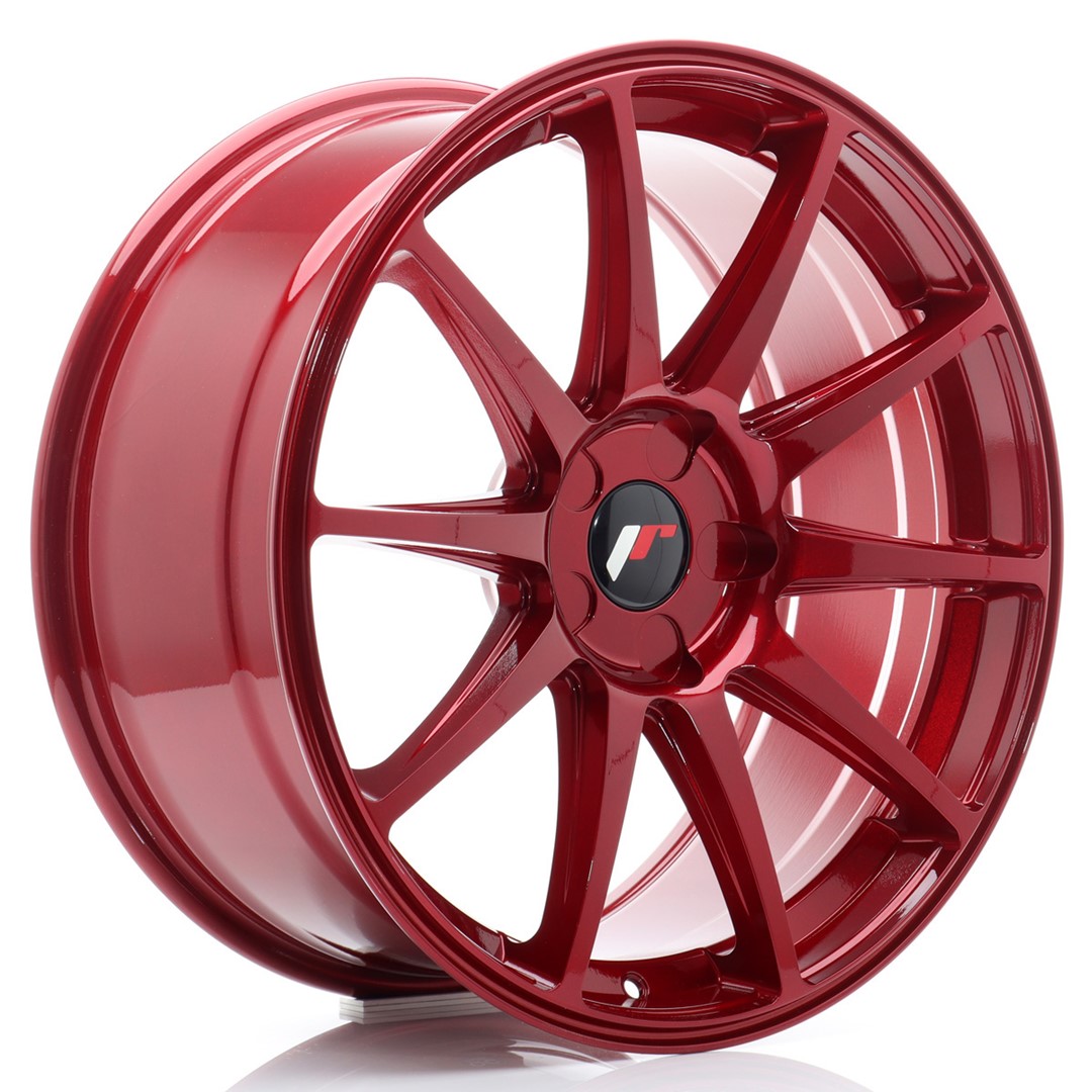JR WHEELS JR11 Platinum Red Platinum Red