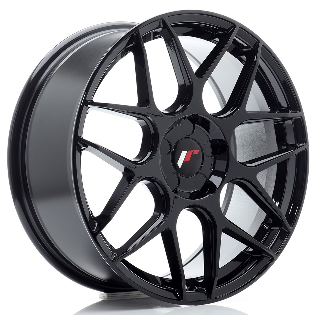 JR WHEELS JR18 Gloss Black Gloss Black