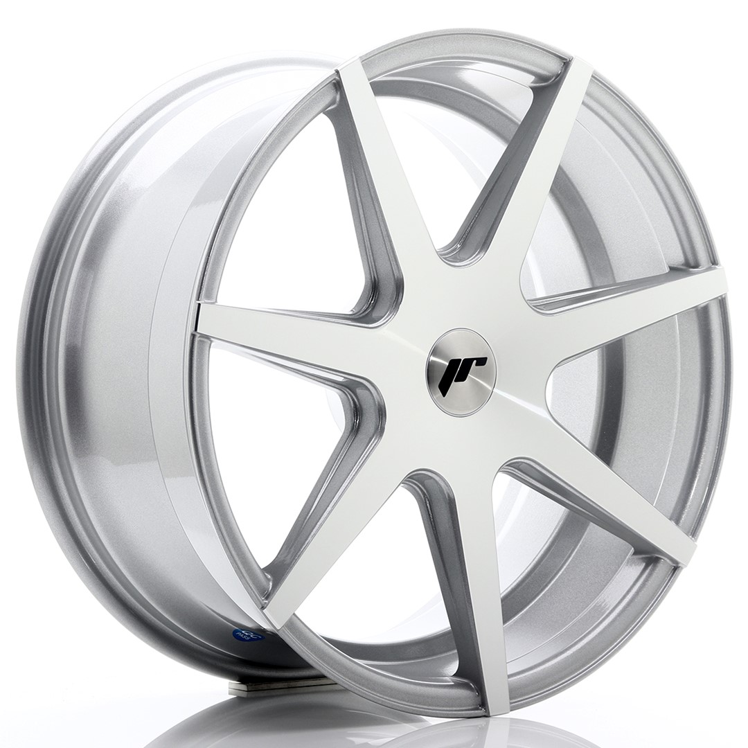 JR WHEELS JR20 Silver Machined Silver Machined