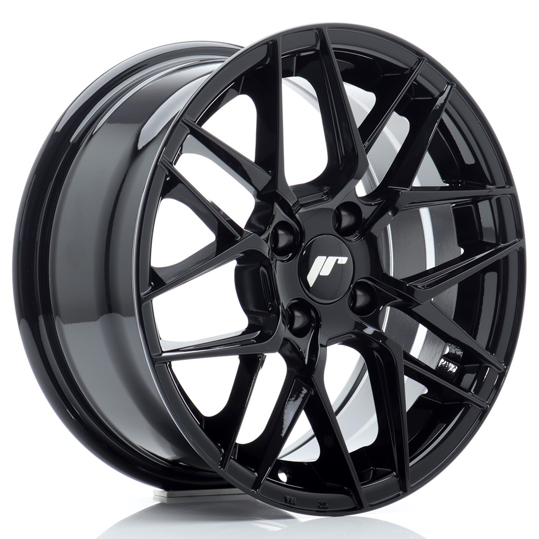 JR WHEELS JR28 Gloss Black Gloss Black