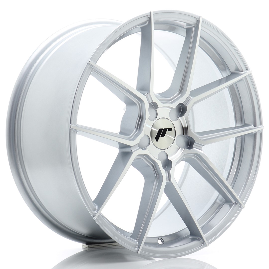 JR WHEELS JR30 Silver Machined Silver Machined