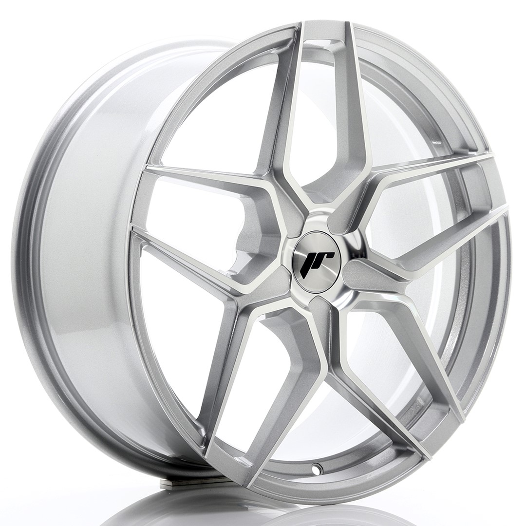 JR WHEELS JR34 Silver Machined Silver Machined