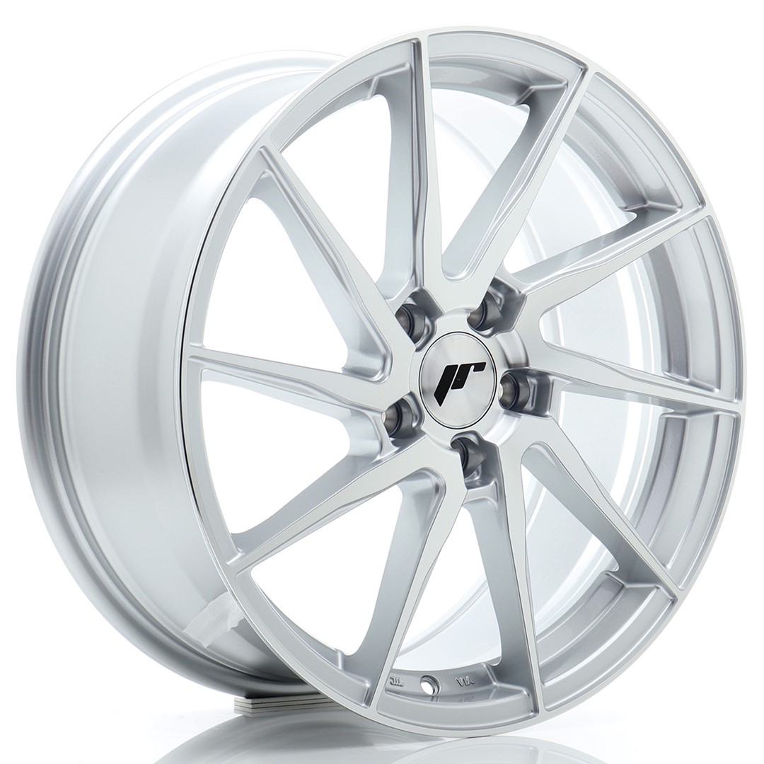 JR WHEELS JR36 Silver Machined Face Silver Machined Face