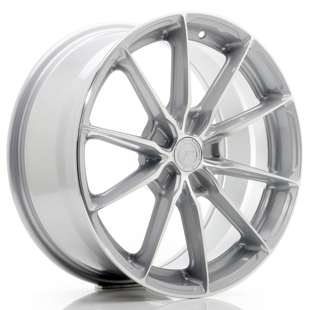 JR WHEELS JR37 Silver Machined Silver Machined