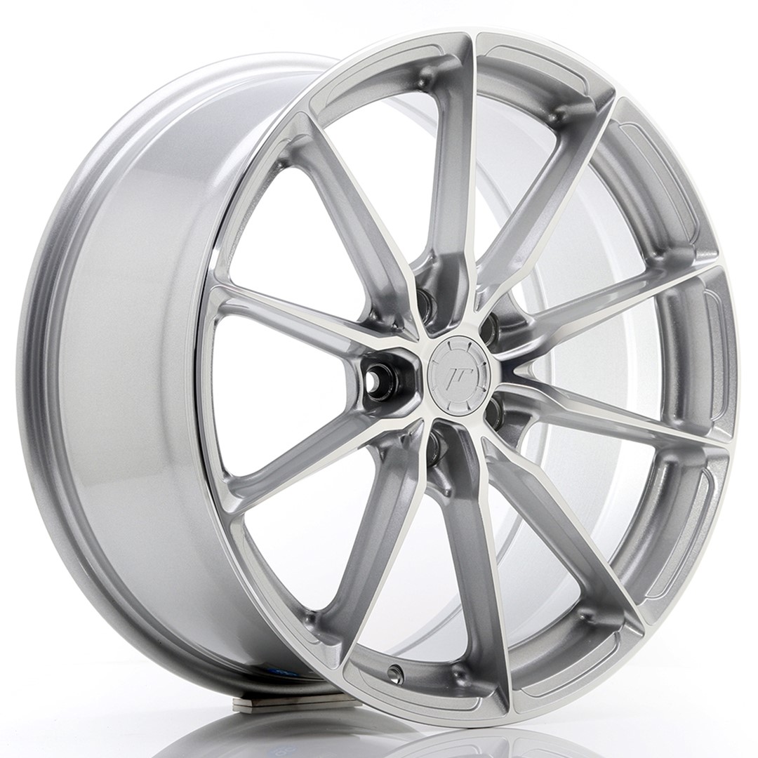 JR WHEELS JR37 Silver Machined Face Silver Machined Face